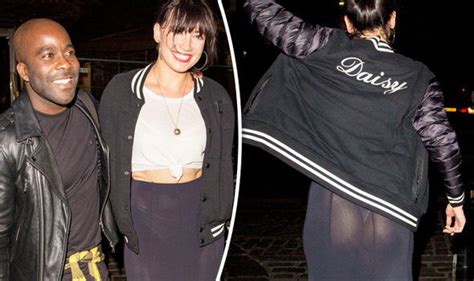 daisy lowe flashes her bare bottom in sheer skirt after strictly debut celebrity news