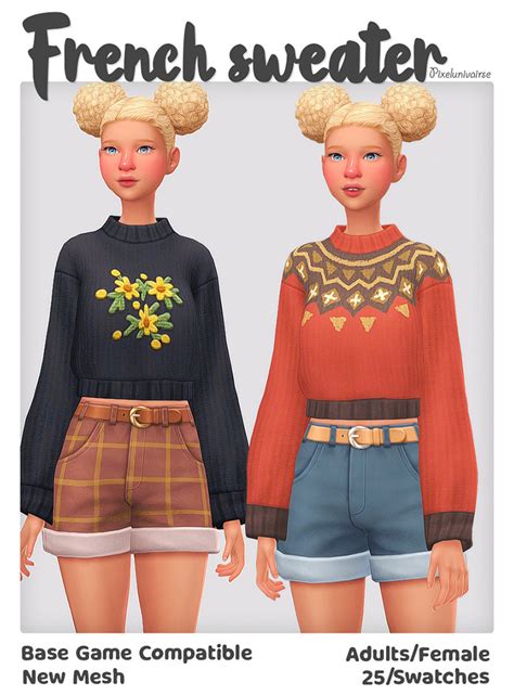 Sims 4 Cc Best Maxis Match Girls Tops All Free All Sims Cc