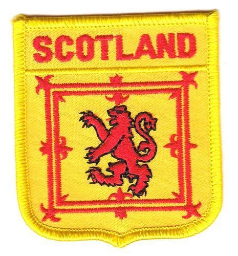 Auf dieser seite » schottlands flagge » köngliches wappen » schottlands motto » britisches wappen » nationaltier einhorn » schottische distel. Wappen Aufnäher Schottland Royal | Wappenaufnäher ...