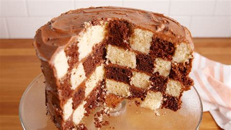 Best Checkerboard Cake Recipe How To Make Checkerboard Cake