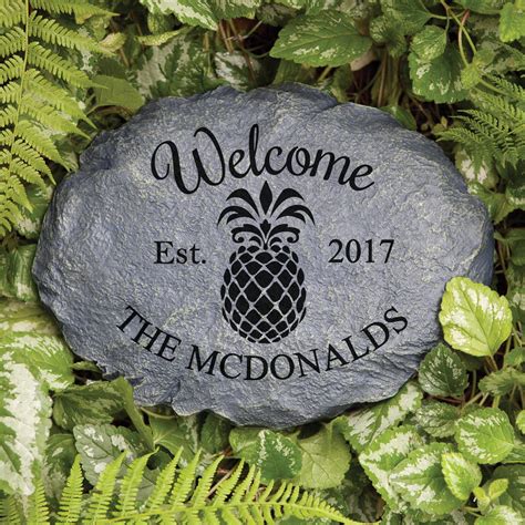Personalized Garden Stone Available In Different Styles