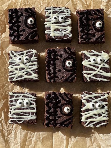 How To Make Spooky Brownies Melissa S Healthy Kitchen Recipe
