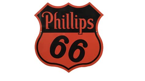 Phillips 66 Shield Porcelain Sign At Indy Road Art 2021 As Q47 Mecum