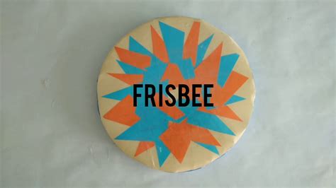 Como Hacer Un Frisbee Con Materiales Reciclados Youtube