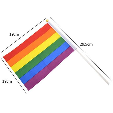 bandera lgbt de 90x150cm para banderas de arco iris gay para el desfile del orgullo gay de