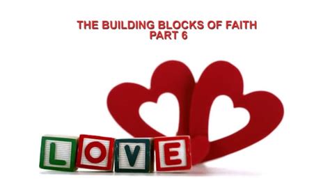 The Building Blocks Of Faith 6 Church Of Christ Series Youtube