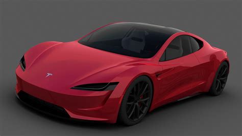 Artstation Tesla Roadster 20 2020 Wiktor Urbańczyk
