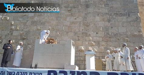 Nuevo Altar De Sacrificios En El Monte Del Templo Cumple Gran Profecía