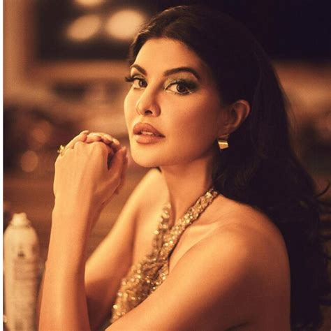 Jacqueline Fernandez Goes Raunchy In A Golden Photoshoot Drops
