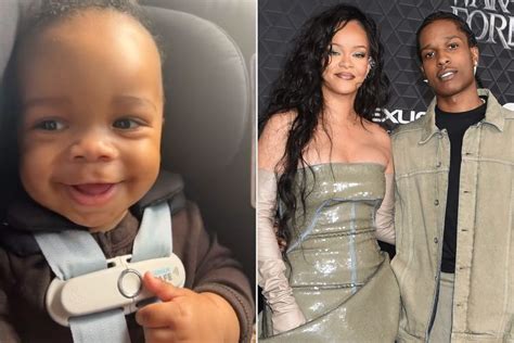 Rihanna Shares First Look At Her Baby Son With Aap Rocky