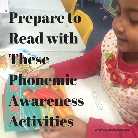 Ilma Education Phonemic Awareness Activities To Prepare Your Child To Read