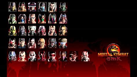 Mortal Kombat X Character List Fusionvoper