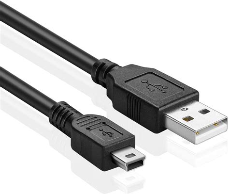 Tnp Mini Usb Cable 3ft Usb 20 Type A Male To Mini B Male 5 Pin Data