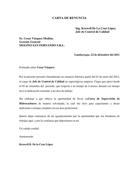 Carta De Despido Costa Rica Machote X Carta De