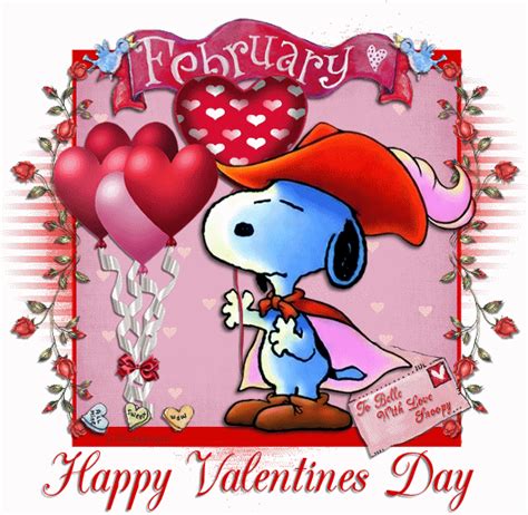Happy Valentines Day Snoopy  Goimages 411