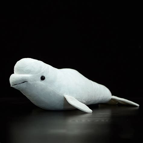 Beluga Whale Soft Stuffed Plush Toys Delphinapterus Leucas Doll