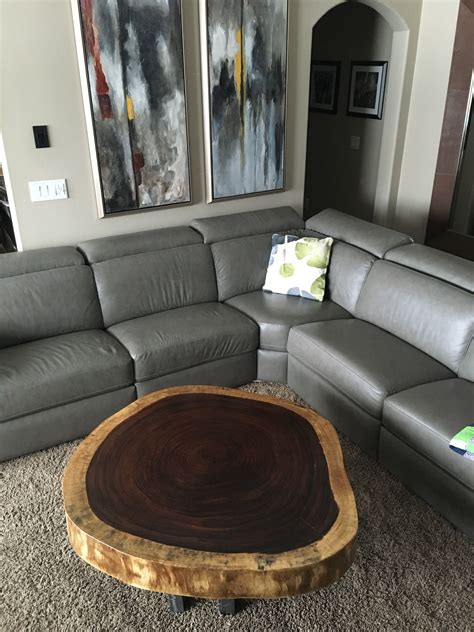 Our work can be found all over the world in luxury hotels, homes and extraordinary dining establishments. Hand Made Tropical Live Edge Round Coffee Table by The ...