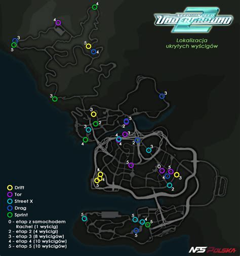 Artykuły Need For Speed Underground 2 Znajdźki I Aktywności Poboczne