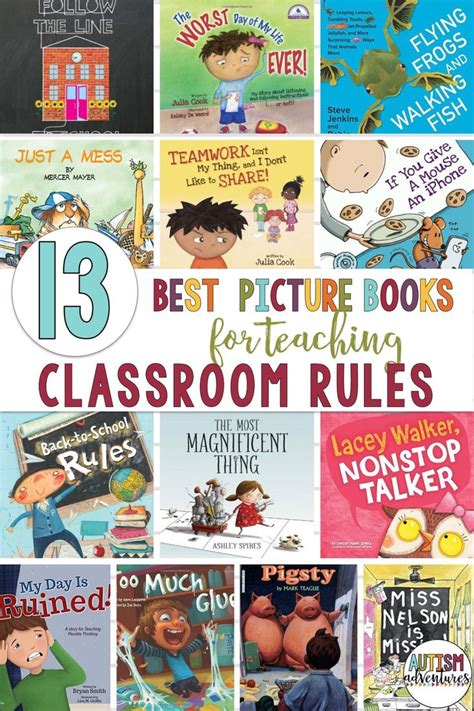 13 Best Picture Books For Teaching Classroom Rules Behavior Basics