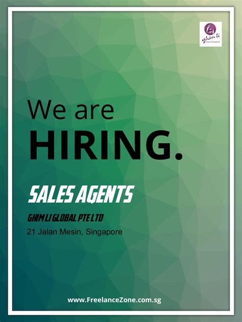 Freelance Sales Agents - Freelance job in Singapore