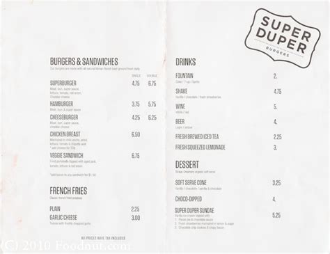Super Duper Burgers Restaurant San Francisco