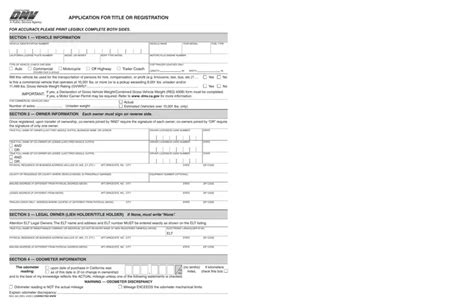Dmv Form Reg 343 ≡ Fill Out Printable Pdf Forms Online