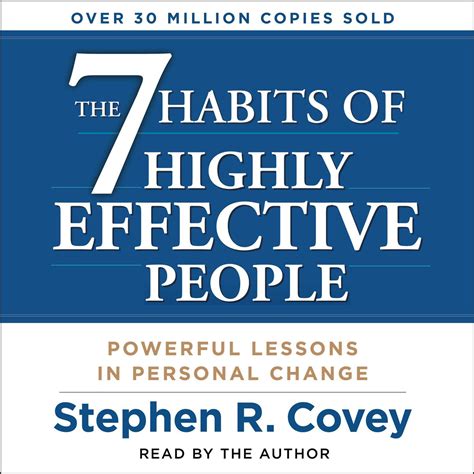 The 7 Habits Of Highly Effective People Audiobook Listen Instantly