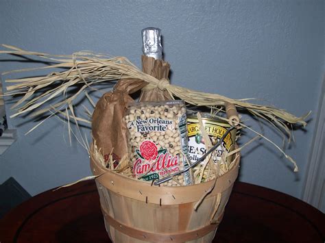 New Years T Basket Southern Style Blackeyed Peas Can Of Collard
