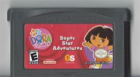 Dora The Explorer Super Star Adventures For Game Boy Advance Gba