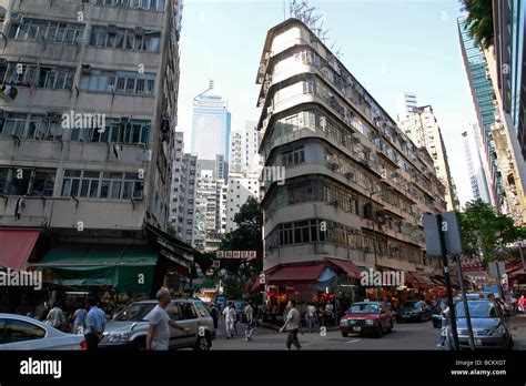 China Hong Kong Wan Chai Tai Yuen Street Open Air Market Stock Photo