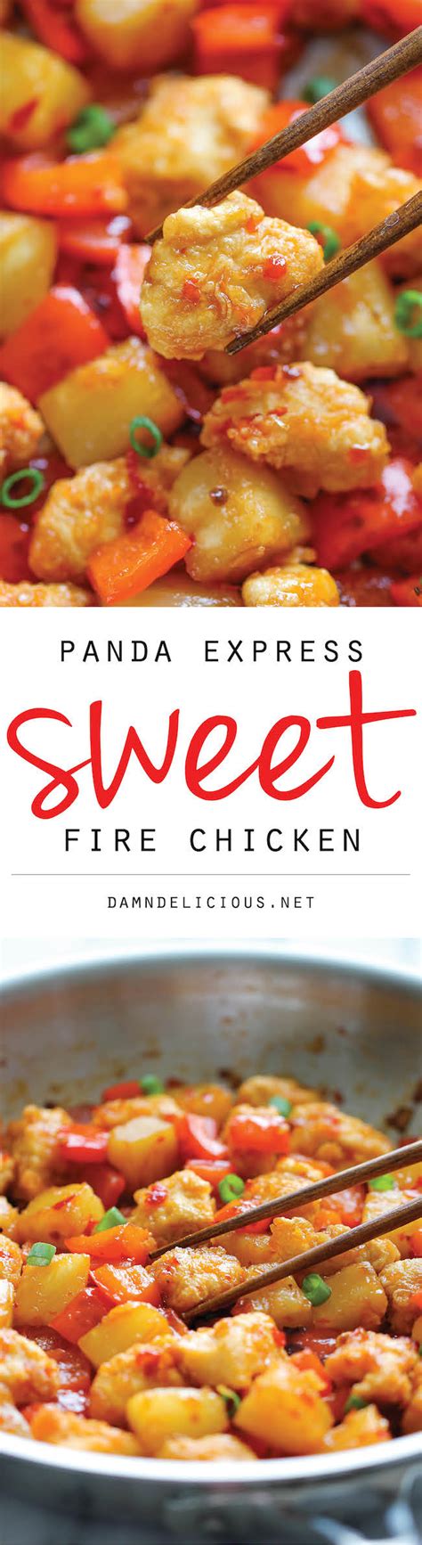 Panda Express Sweet Fire Chicken Copycat Damn Delicious