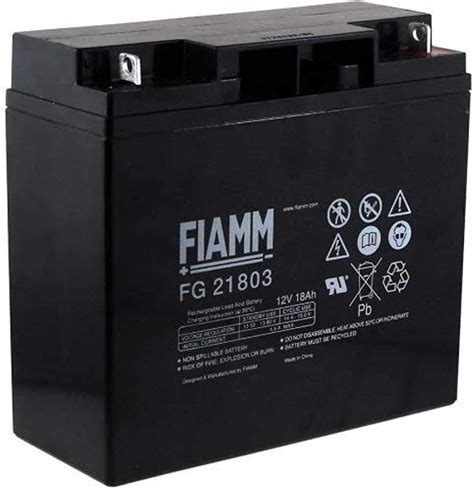 Amazonfr Batterie Fiamm F19 12b