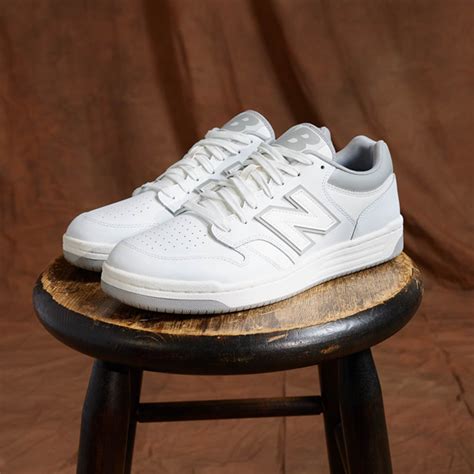 New Balance Athletic Shoe White Gray Journeys