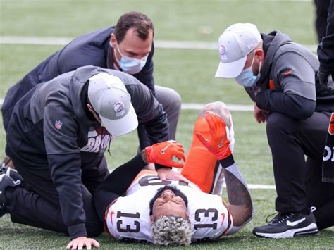 Cleveland Browns Lose Odell Beckham Jr To Torn Acl Toronto Sun