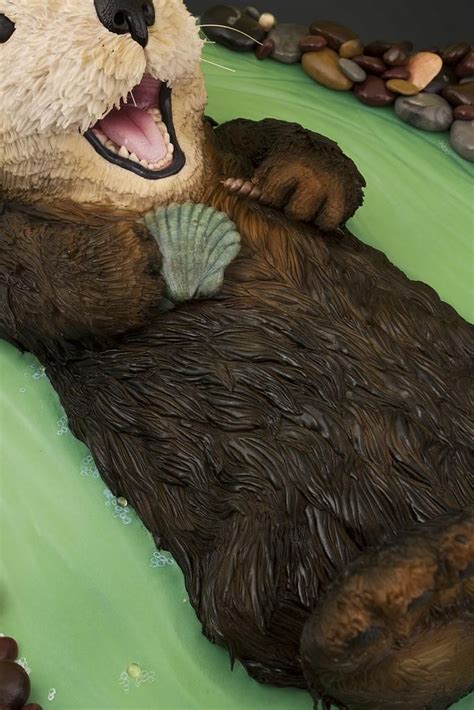 Sea Otter Cake Sea Otter Otters Otter Birthday