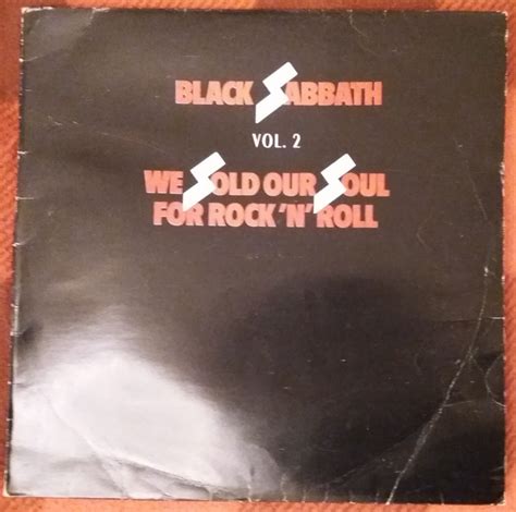 Black Sabbath We Sold Our Soul For Rock N Roll Vol Vinyl Discogs