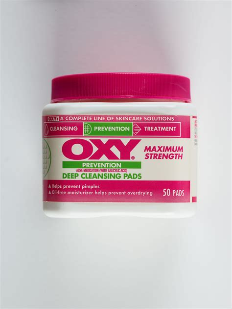 Oxy Prevention Deep Cleansing Pads Maximum Strength Smithsonian