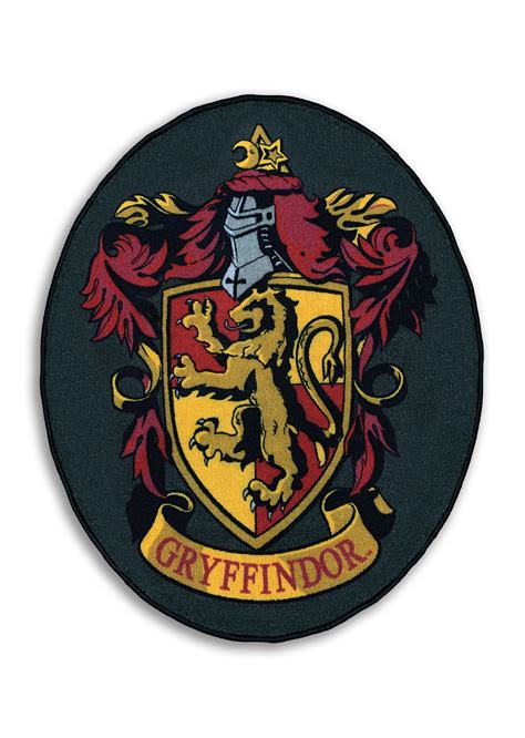 Harry Potter Gryffindor Shield Crest Indoor Floor Mat Simply Niknaks