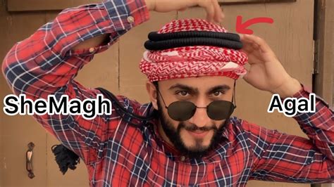 How To Tie Shemagh With Agal New Style Tutorial Arabic Majid Shah