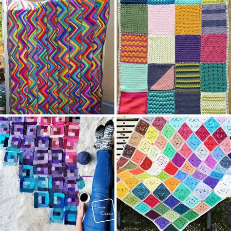 12 Best Crochet Scrap Blanket Patterns Marias Blue Crayon Scrap