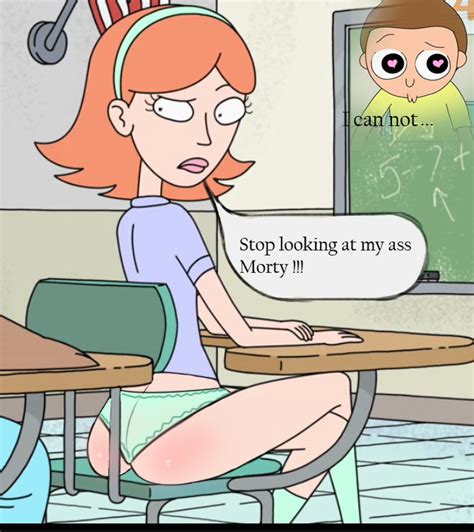 Rule 34 Angry Ass Female Jessica Rick And Morty Morty Smith Orange