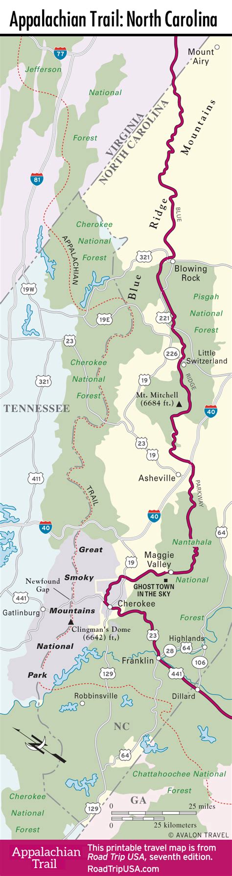 The Appalachian Trail In North Carolina Road Trip Usa