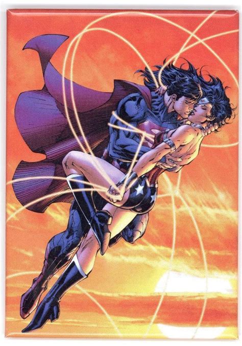 Justice League 12 Comic Book Cover Magnet Superman Wonder Woman