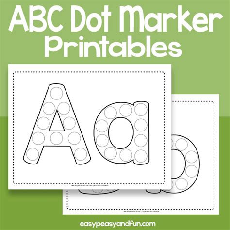 Alphabet Dot Marker Printables Easy Peasy And Fun Membership