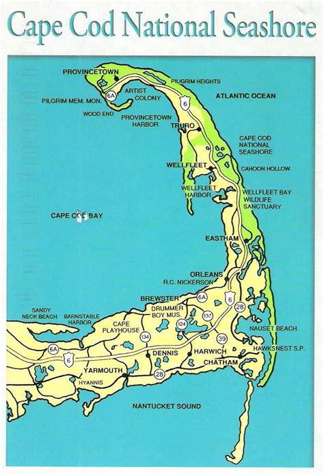 Cape Cod Map Massachusetts Cape Cod Vacation Cape Cod Map Cape Cod