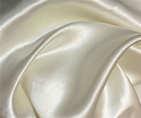 Off White Ivory Linen Silk