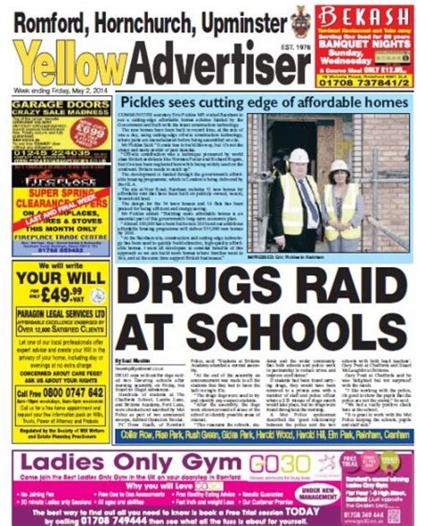 Newspaper Apologises Over School Drugs Raid Splash Journalism News