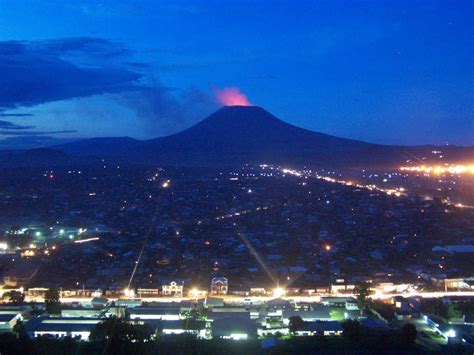 Congo's mount nyiragongo unleashed lava that destroyed homes on the outskirts of goma, but witnesses said sunday that the city of two million had been mostly spared after the volcano erupted. Nyiragongo Volcano, Goma, DR Congo | Mapio.net