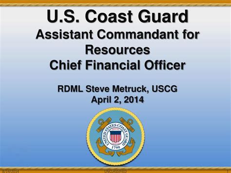 Ppt Us Coast Guard Assistant Commandant For Resources Chief