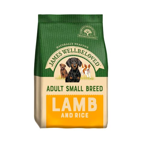 James Wellbeloved Adult Small Breed Lamb And Rice Complete 15kg Warleys